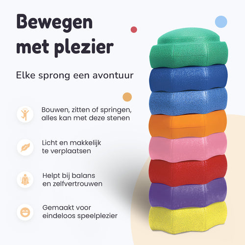 Coreza Stapelstenen USP overzicht.