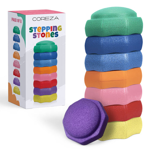 Coreza stapelstenen set van 8 met doos verpakking